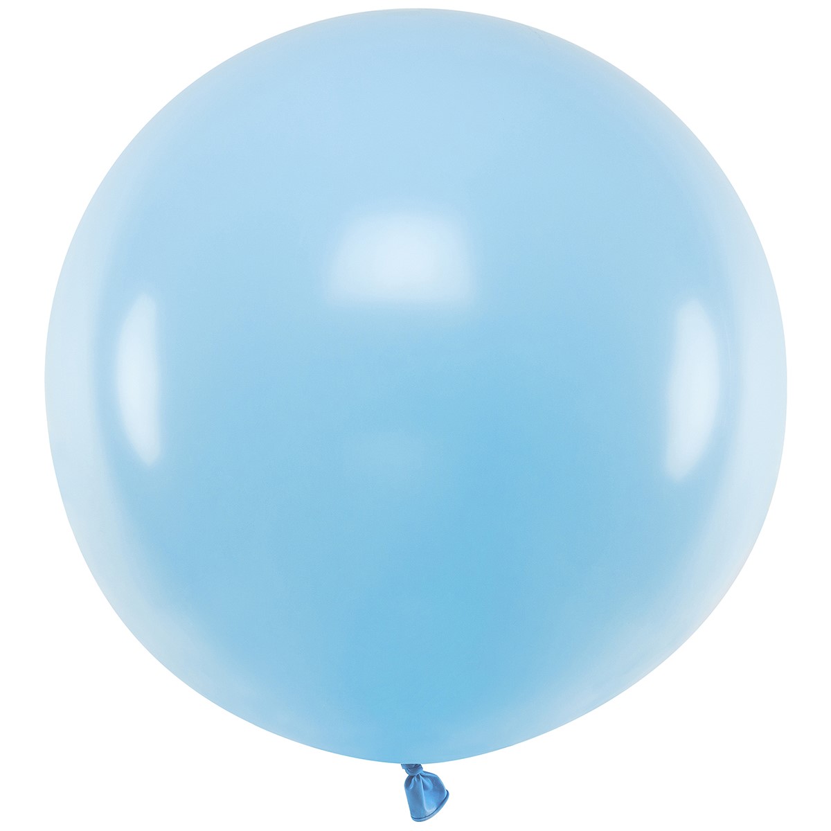 Balony lateksowe jasnoniebieski 60 cm 1 sztuka na urodziny ozdoba przyjęcia